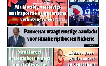 Dagblad Suriname, vrijdag 13 februari 2026