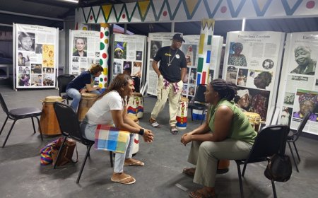 Grote belangstelling voor workshops Afro-Surinaamse cultuur tijdens Black Heritage Month