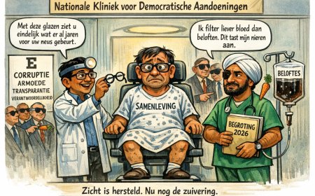 DNA krijgt oogarts, nierspecialist ziet tijdig af