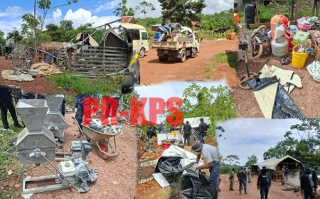 Update KPS: 88 goudzoekerskampen ontruimd in Royal Hill- en Redie Bergi-gebied