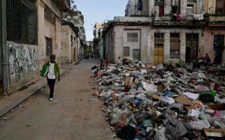 Afval hoopt zich op in Havana door Amerikaanse olieblokkade