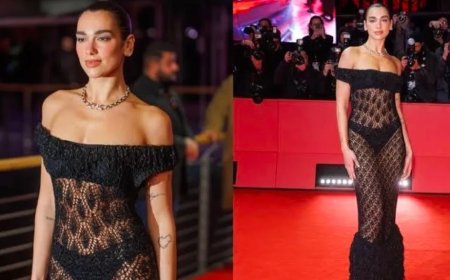 Dua Lipa brengt glamour naar 2026 Berlin Film Festival met custom Chanel-jurk