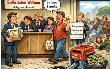 Vier jaar vriendjespolitiek is geen toeval maar beleid  