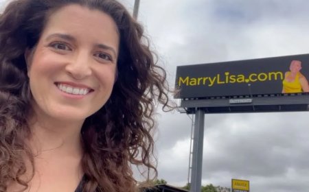 Opmerkelijk – Amerikaanse Lisa (42) zoekt huwelijkspartner via reclameborden langs snelweg 