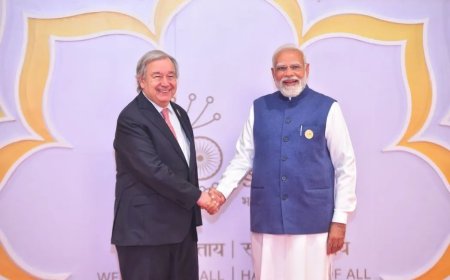 VN-baas Guterres op AI-top in India: “Toekomst AI niet overlaten aan grillen van paar miljard