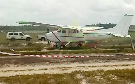 Piloot zet toestel veilig aan de grond na noodlanding achter Hollandse Kamp