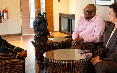 President aangekomen in St. Kitts en Nevis voor 50e Caricom Staatshoofdenmeeting