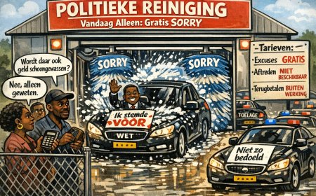 Sorry zonder prijskaartje: het nieuwe parlementaire witwasmiddel  