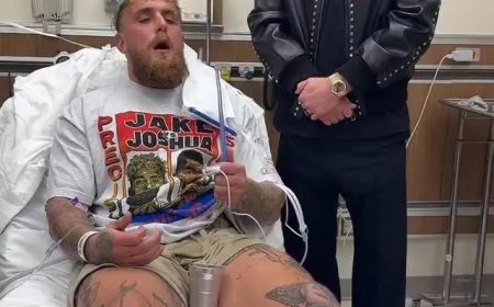 Jake Paul ondergaat tweede kaakoperatie 