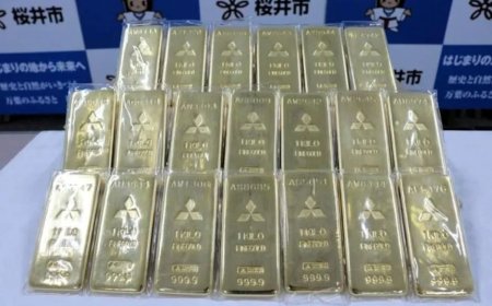 Onbekende weldoener schenkt kilo’s goud aan Japanse stad Osaka om waterleidingen te herstelle