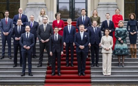 President Geerlings-Simons feliciteert Rob Jetten met premierschap