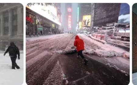 ‘BLOCKBUSTER BLIZZARD’ TREFT NEW YORK