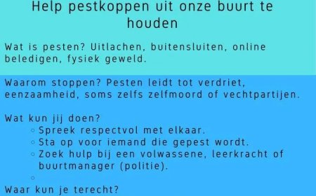 Samen tegen pesten – Buurtmanagers slaan alarm