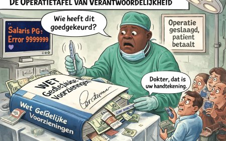 Minister ontdekt zijn eigen handtekening terug op de operatietafel