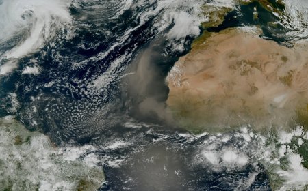 Ministerie waarschuwt voor ongezonde lucht door Sahara-stof en branden