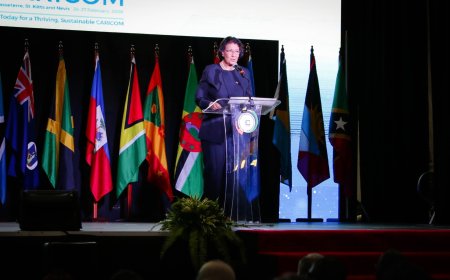 President Simons zet in op jongeren, energie en klimaatrechtvaardigheid tijdens Caricom-top