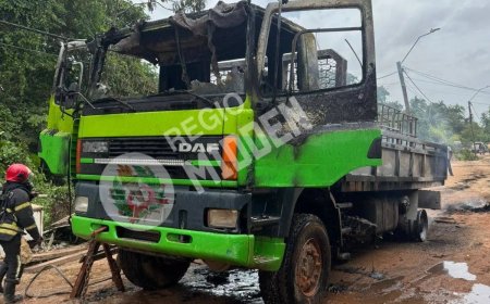 Geparkeerde truck vliegt in brand aan Sir Winston Churchillweg