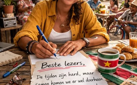 COLUMN – Brieven uit Suriname over het dagelijks leven