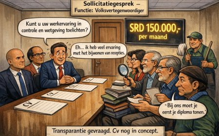 CV gezocht: volksvertegenwoordiger m/v, ervaring optioneel