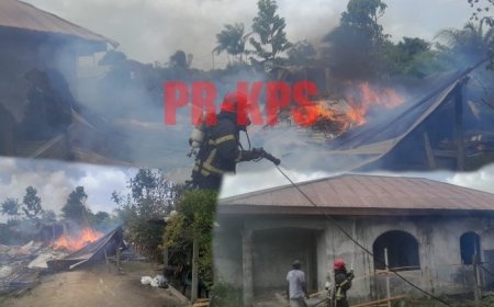Houten woning volledig in de as gelegd