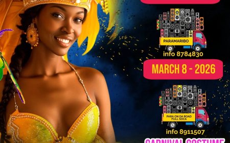 Eindelijk ook carnaval in Suriname