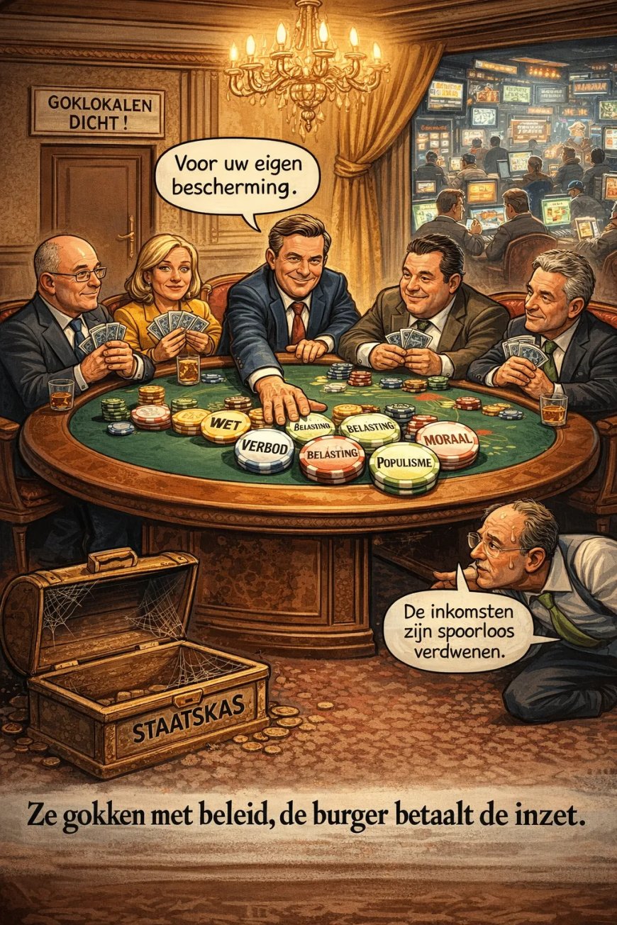 Overheid sluit voordeur, internet blijft open staan