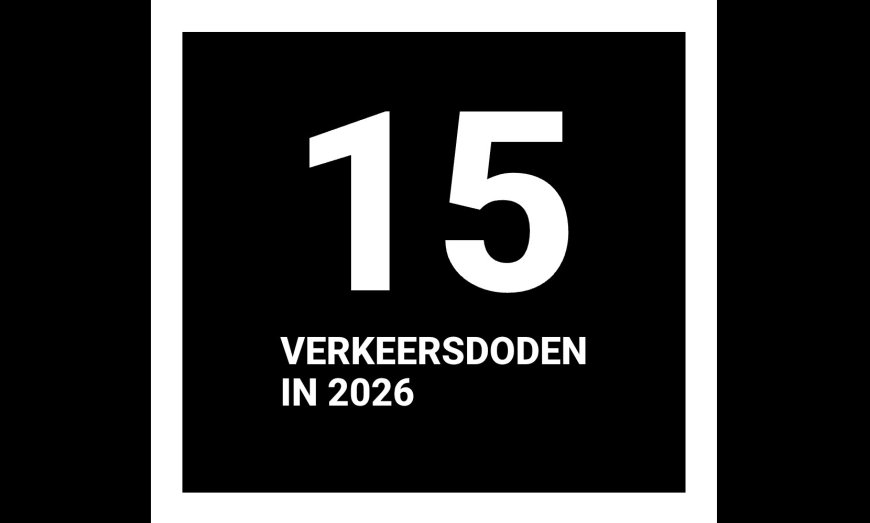 VIJFTIEN VERKEERSDODEN IN JANUARI 2026