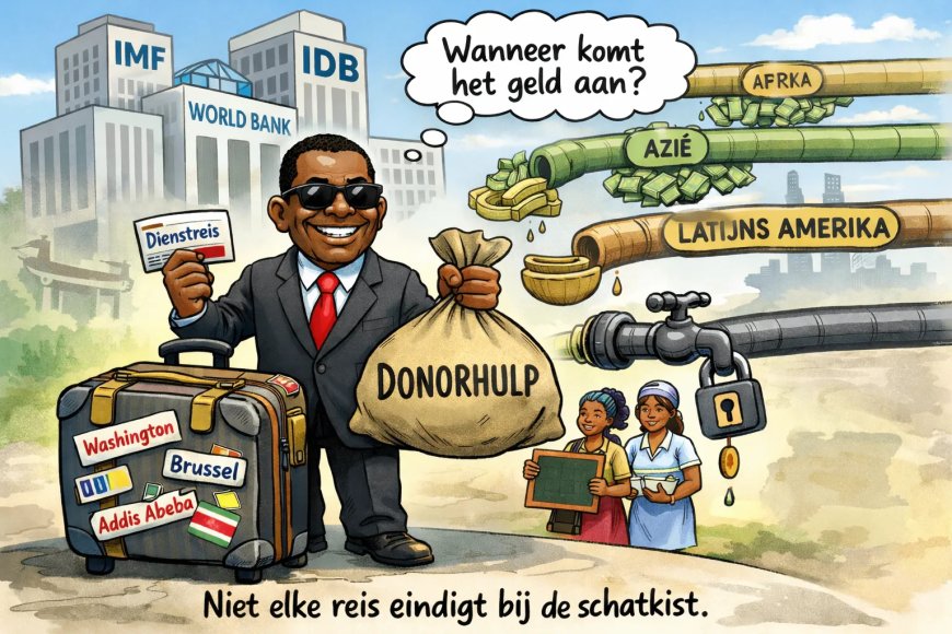 Reizen om te helpen of helpen om te reizen: Buitenlandse hulp onder de loep