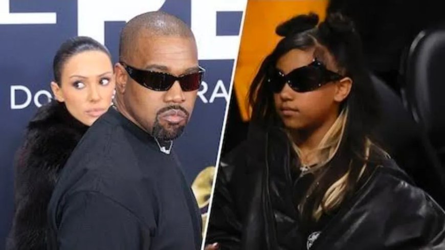 Kanye West treedt met dochter North op in Mexico