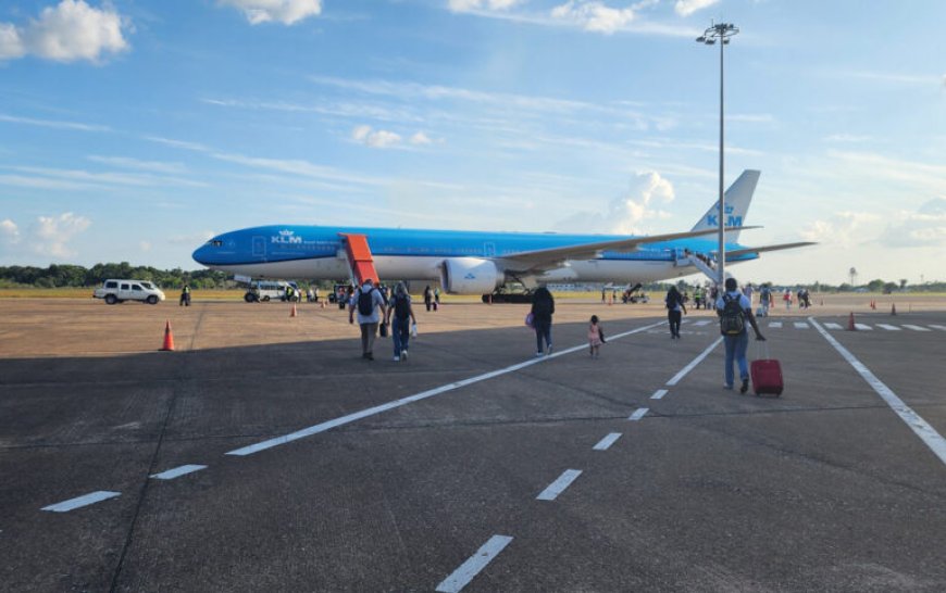 Honderden banen in Surinaamse reisbranche bedreigt door KLM-kort geding