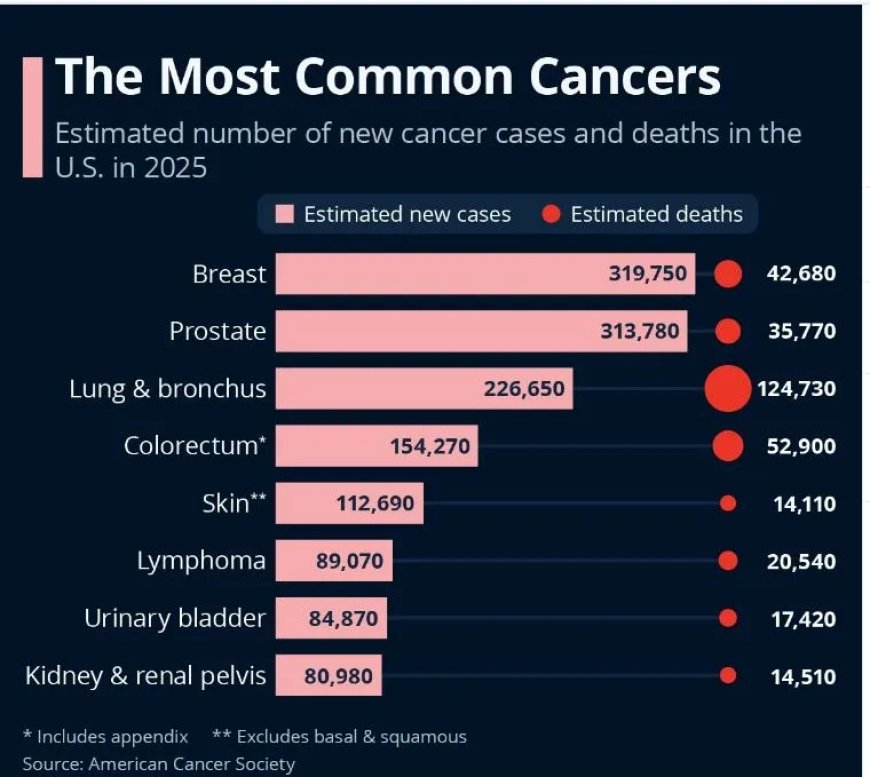 Meest voorkomende kankers – Wereldkankerdag