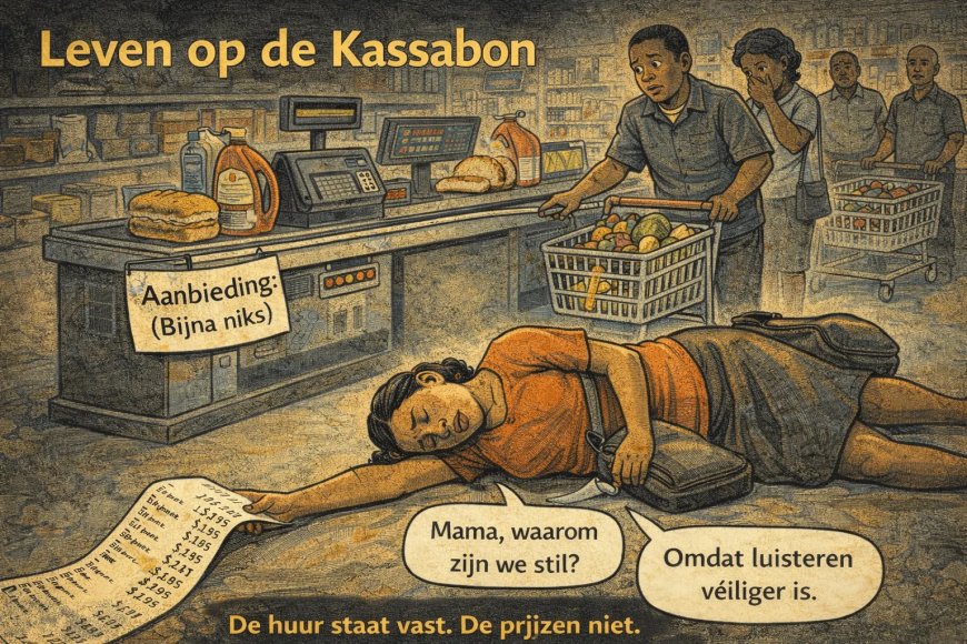 Leven op de kassabon