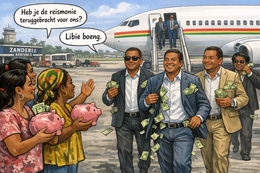 Reismonie kwijt, zakken vol