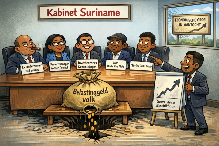 Suriname waar falen geen bezwaar is voor een ministerspost