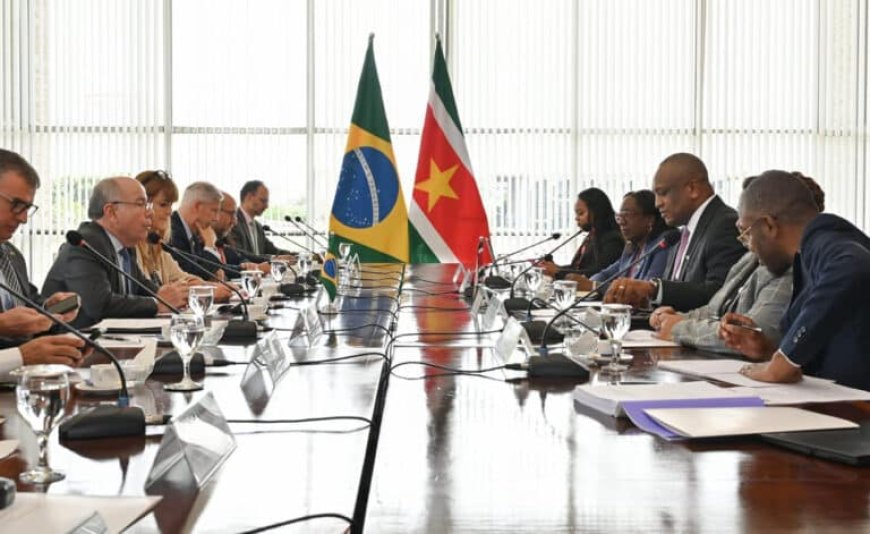 Suriname en Brazilië zetten in op gezamenlijke projecten