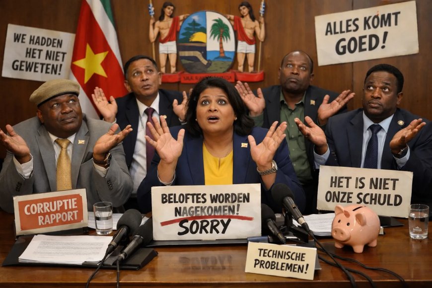 De regering als vermoorde onschuld: beloftes verdampen, salarissen niet