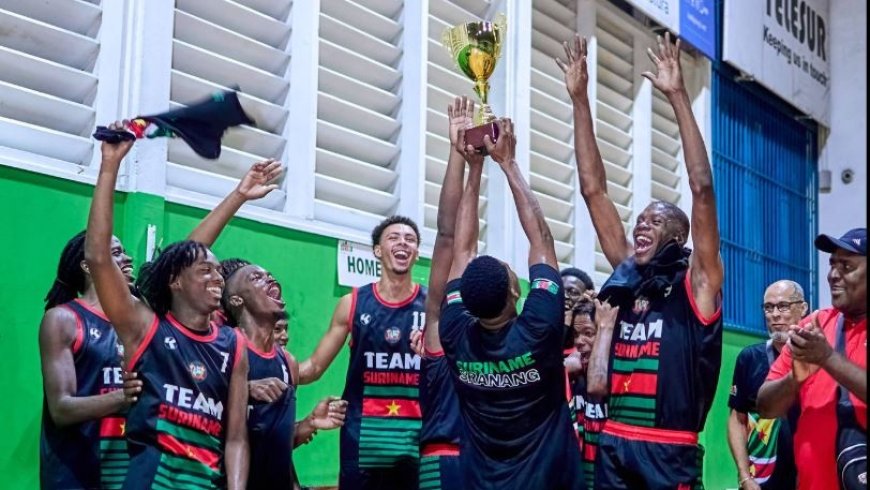 Surinaamse basketballers behouden Nations Cup-kroon ten koste van Guyana