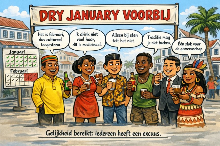 Wie ‘Dry January’ deed, voelt zich nu minder verheven