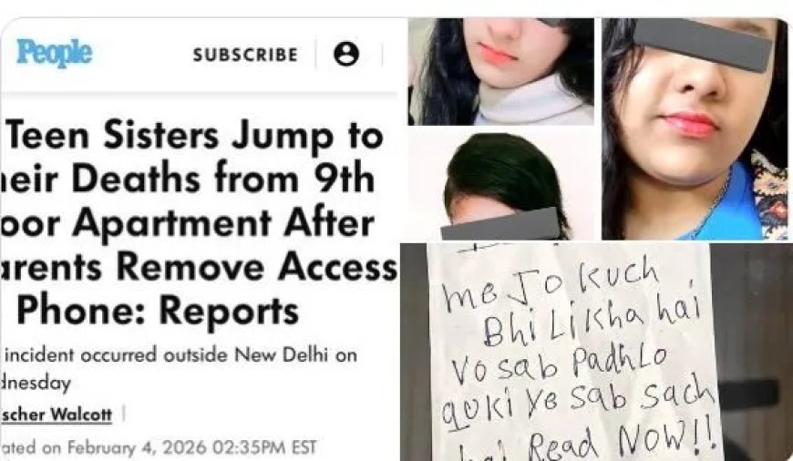 Drie zussen plegen zelfmoord na afnemen telefoons door vader