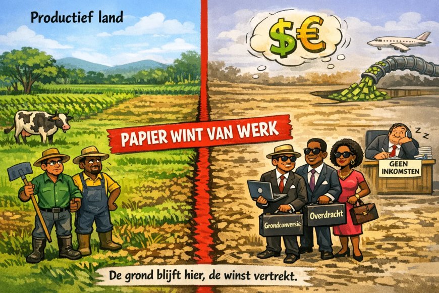 Van landbouwgrond naar lege handen