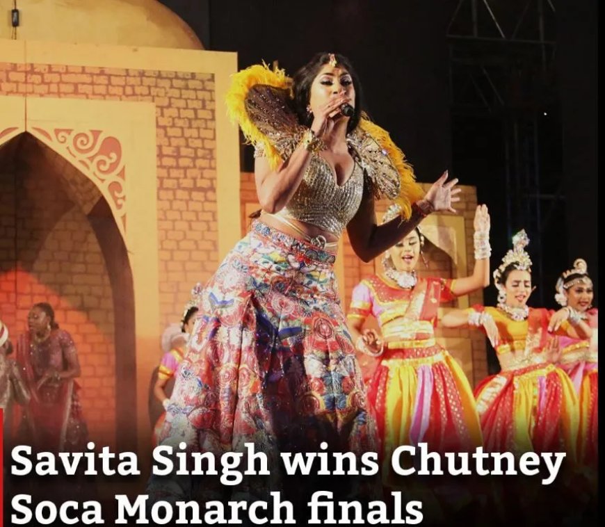 Savita Singh schrijft geschiedenis bij Chutney Soca Monarch