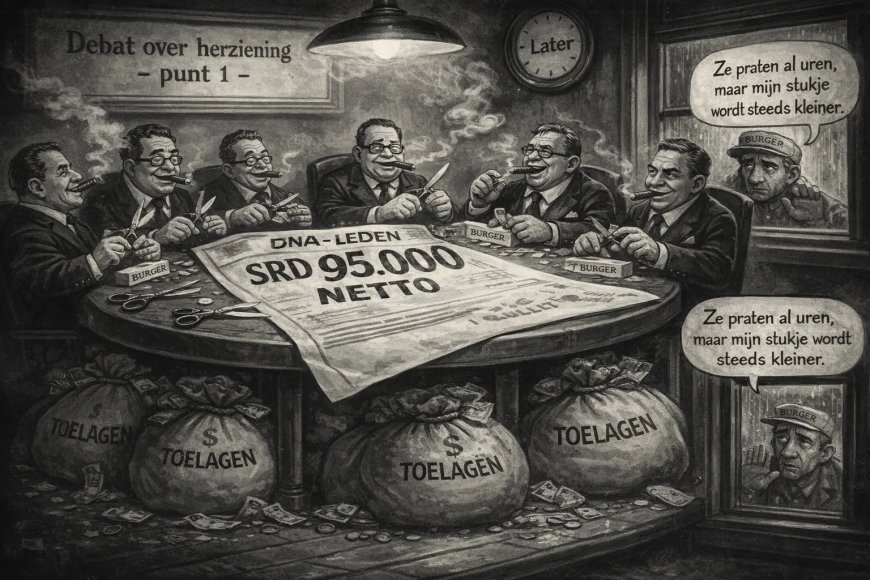 Loonstroken van de macht: het morele gekibbel na SRD 95.000  