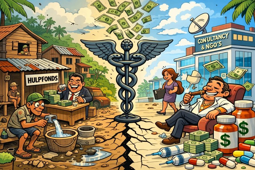 Wie leeft van het probleem in Suriname, zal het nooit oplossen