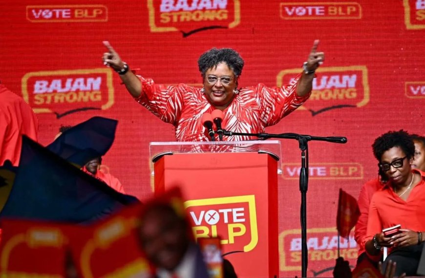 Volledige Overwinning voor Mottley: Labour Party verovert alle 30 zetels
