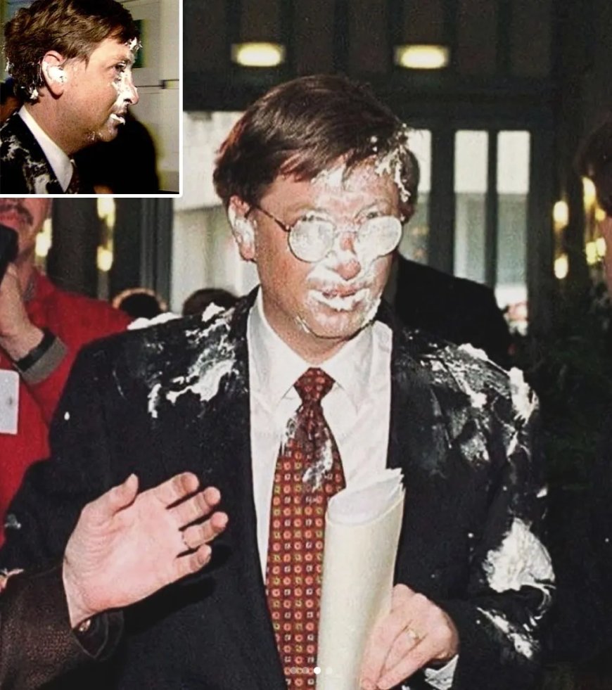 WIST U DAT: In 1998 protest een symbool werd door taart te gebruiken?