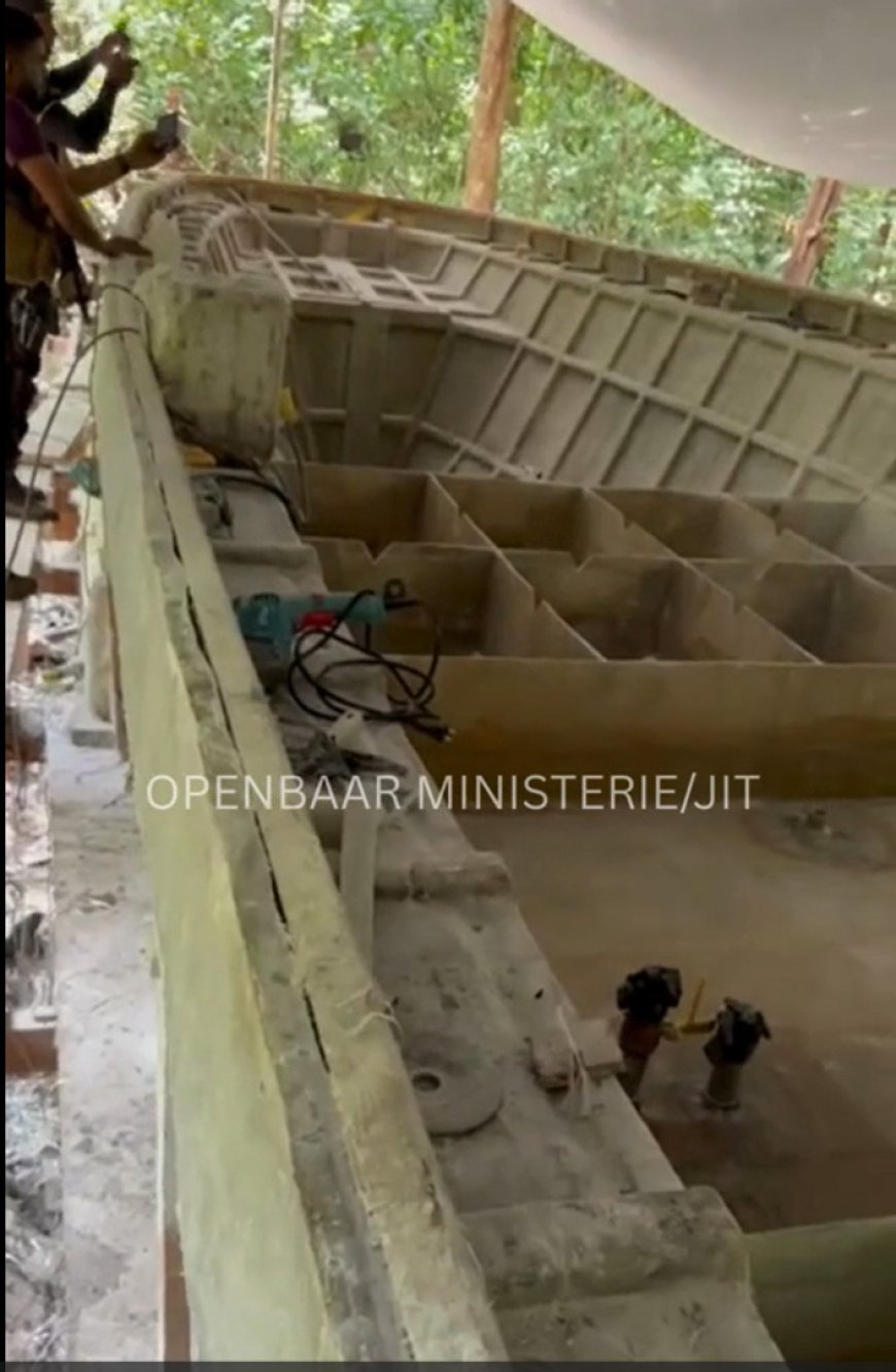 Illegale landingsbaan en narco-duikboot in aanbouw ontdekt te Witagron