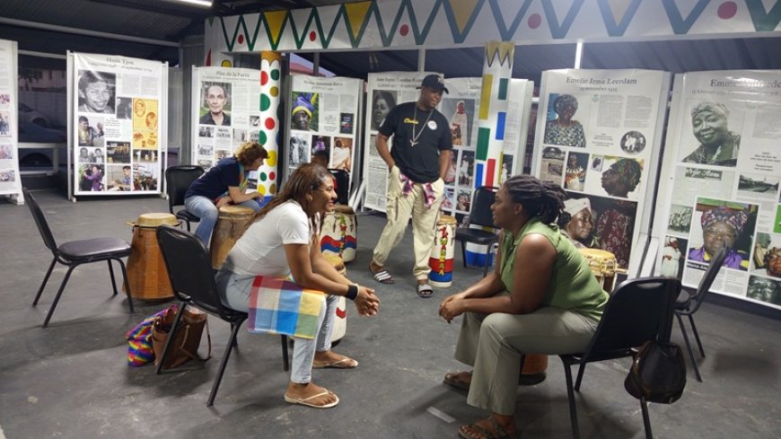 Grote belangstelling voor workshops Afro-Surinaamse cultuur tijdens Black Heritage Month