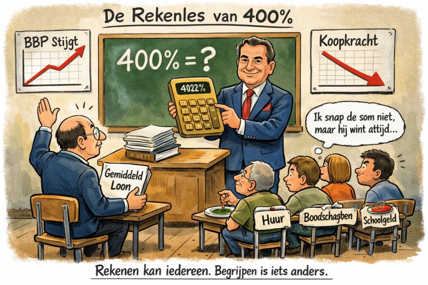 400% voor de president en de Straat 0%