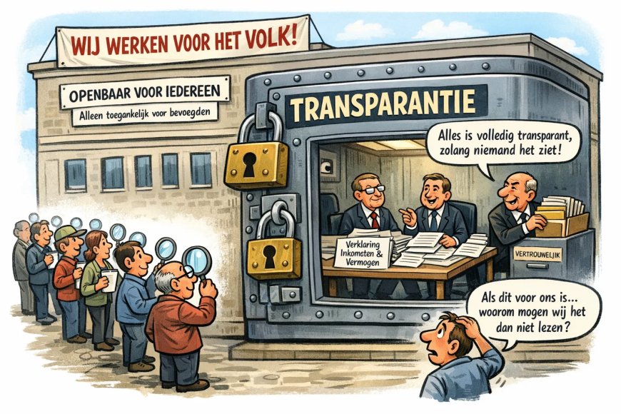 Transparantie Anti-Corruptie Commissie achter gesloten deuren