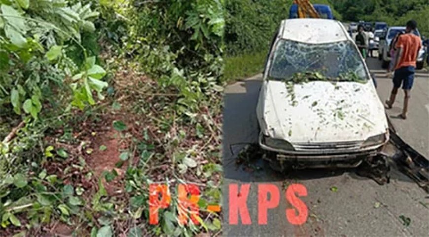 Bestuurder overleden na ongeval op Weg naar Atjoni